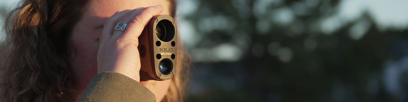 High-precision rangefinder for outdoor survival and tactical gear enthusiasts, ideal for accurate distance measurement.
