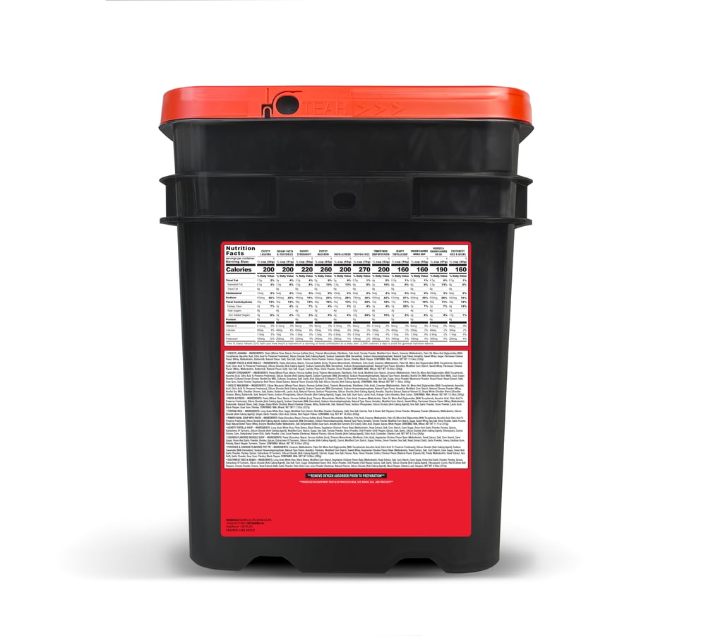 ReadyWise - 120 Serving Entrée Bucket