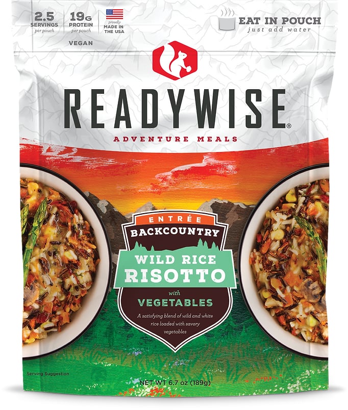 ReadyWise - 6 CT Case Backcountry Wild Rice Risotto with Vegetables