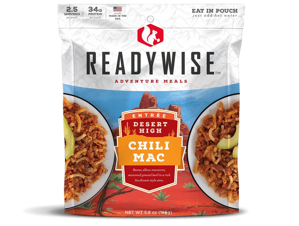ReadyWise - 6 CT Case Desert High Chili Mac with Beef