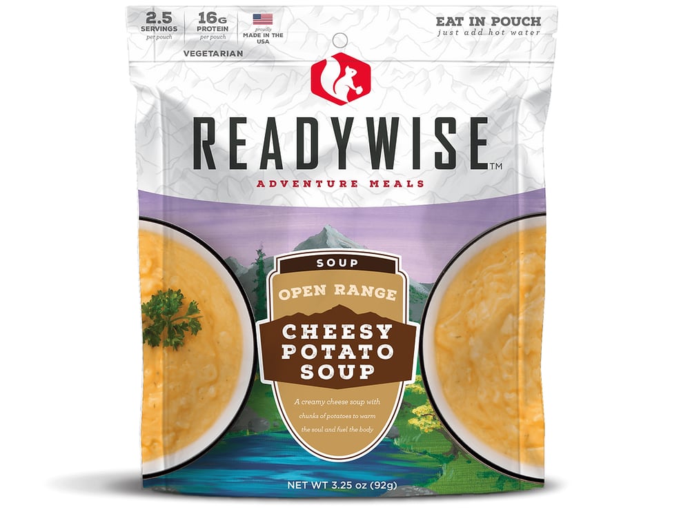 ReadyWise - 6 CT Case Open Range Cheesy Potato Soup