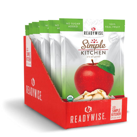 ReadyWise - 6 CT Case Simple Kitchen Organic FD Apple