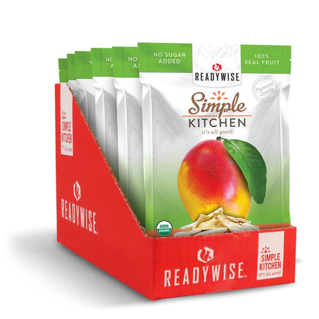 ReadyWise - 6 CT Case Simple Kitchen Organic FD Mango