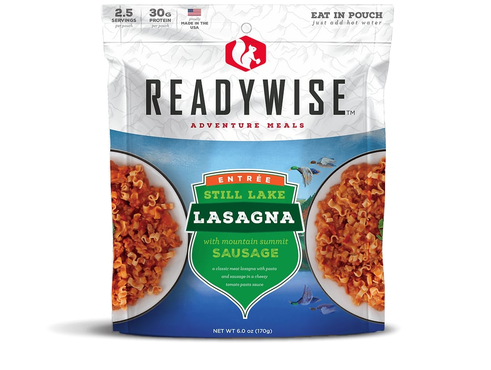 ReadyWise - 6 CT Case Still Lake Lasagna with Sausage