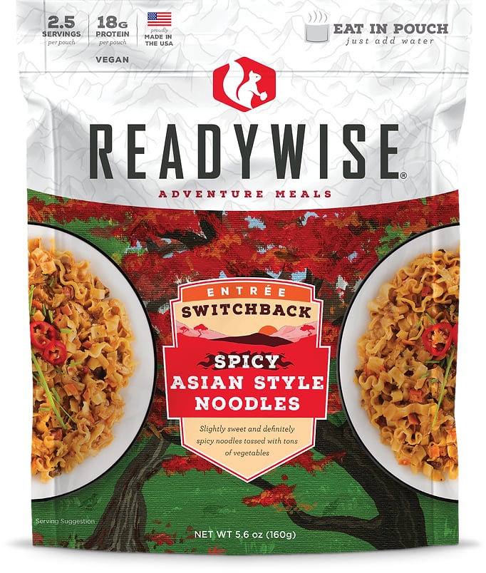 ReadyWise - 6 CT Case Switchback Spicy Asian Style Noodles