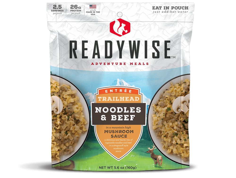 ReadyWise - 6 CT Case Trailhead Noodles & Beef