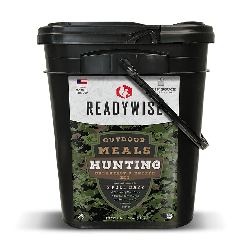 ReadyWise - Hunting Bucket Cook-in-Pouch Meals