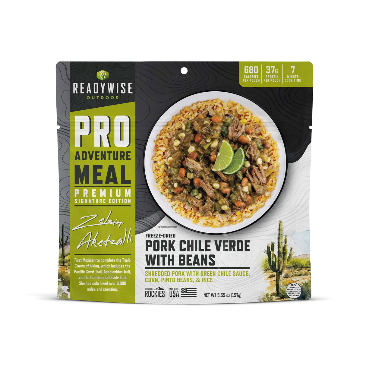 ReadyWise - 6 CT PRO Meal - Pork Chili Verde