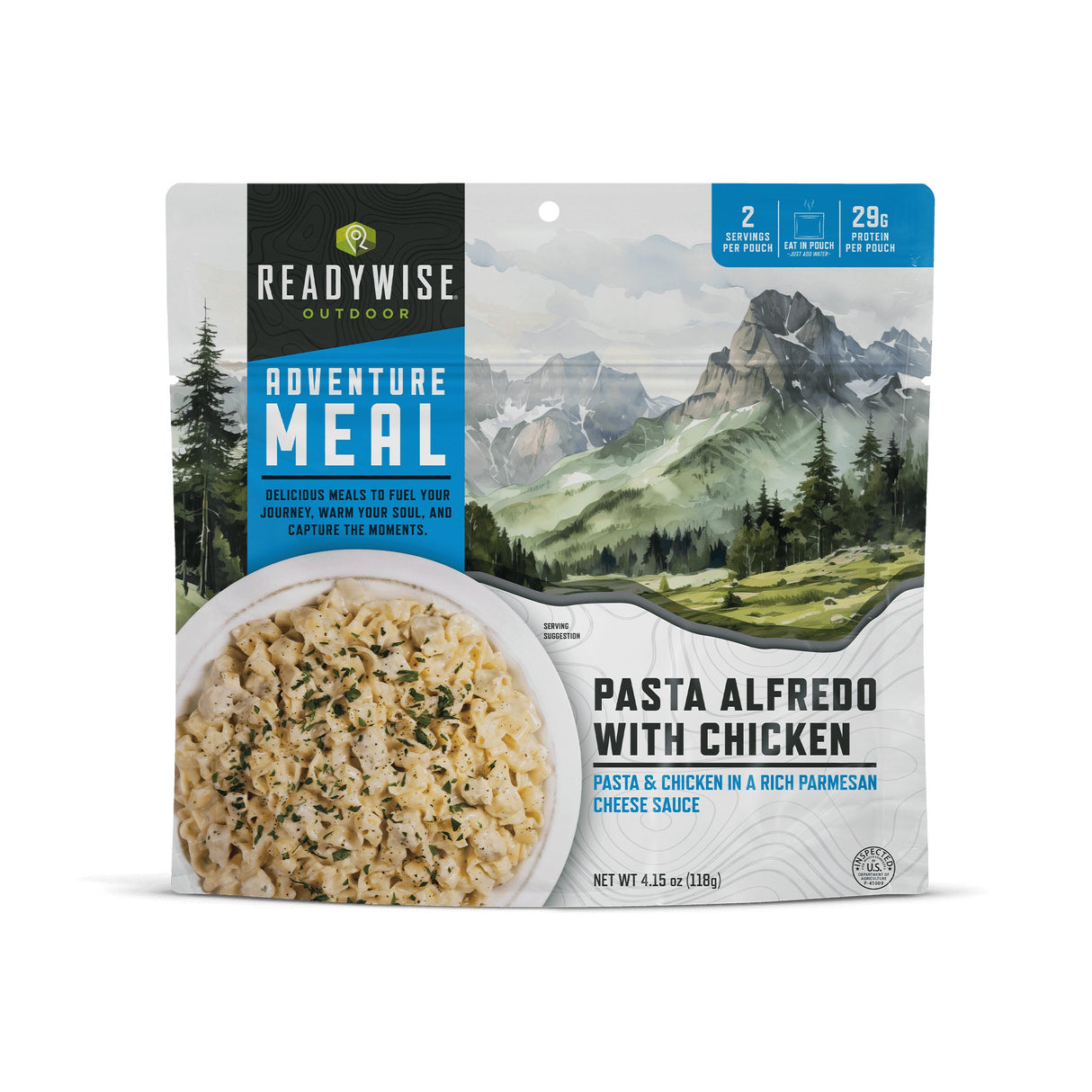 ReadyWise - CP 6 CT Pasta Alfredo with Chicken
