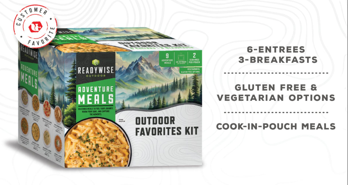 ReadyWise - Camping Favorites - 9 Ct Pack