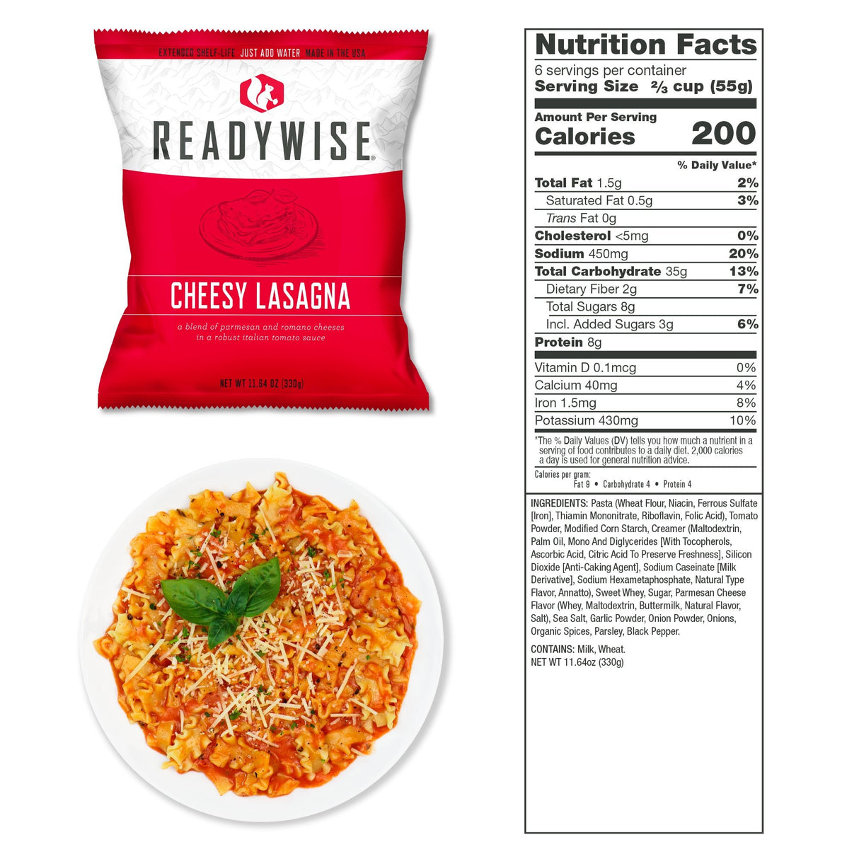 ReadyWise - 720-Serving Emergency Food Storage Kit