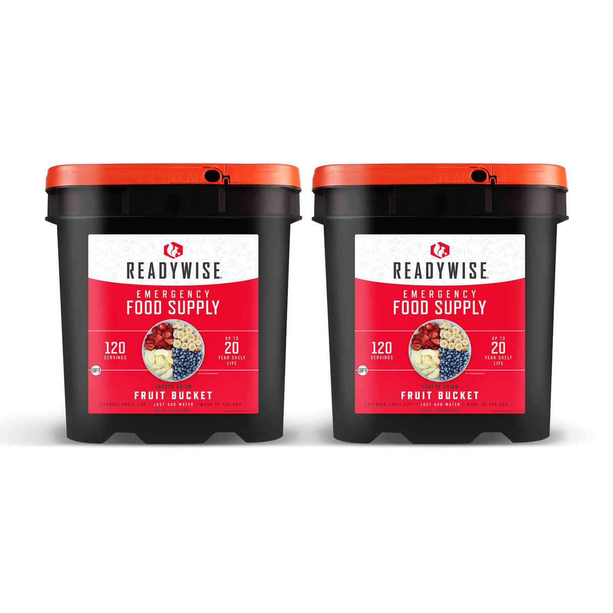 ReadyWise - 240 Serving Freeze Dried Fruit Bundle