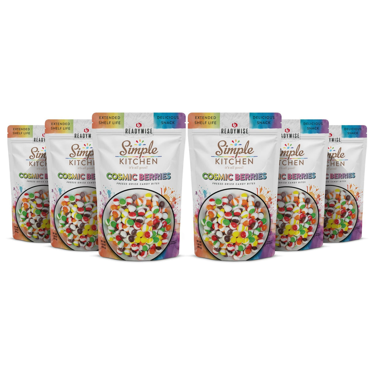 ReadyWise - 6 CT Case Simple Kitchen Cosmic Berries - Freeze Dried