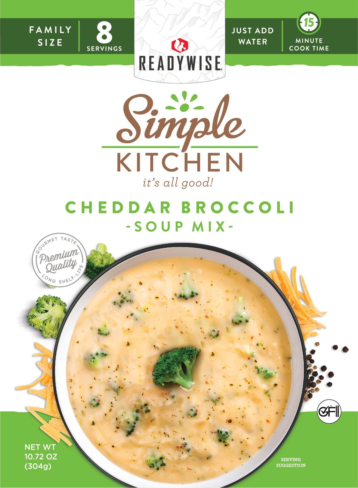 ReadyWise - 6 CT Case Cheddar Broccoli Soup