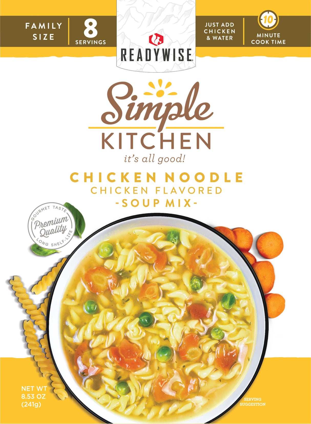 ReadyWise - 6 CT Case Chicken Noodle Soup