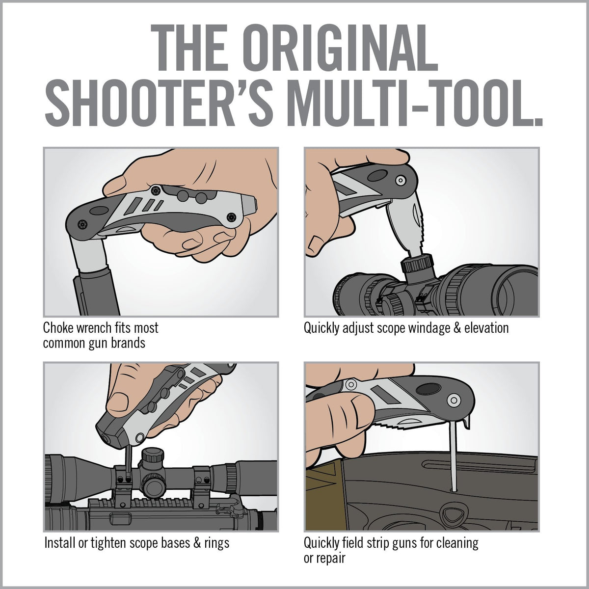 Real Avid - The Gun Tool Multi-Tool for Rifles & Shotguns
