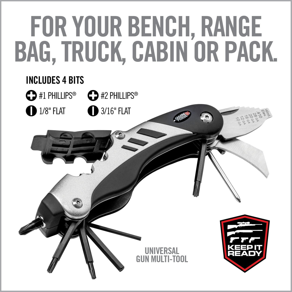 Real Avid - The Gun Tool Multi-Tool for Rifles & Shotguns