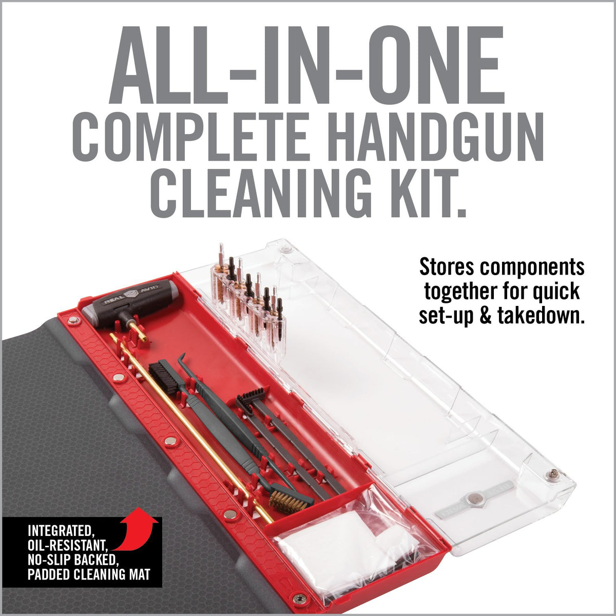 Real Avid - Master Cleaning Station for Handguns
