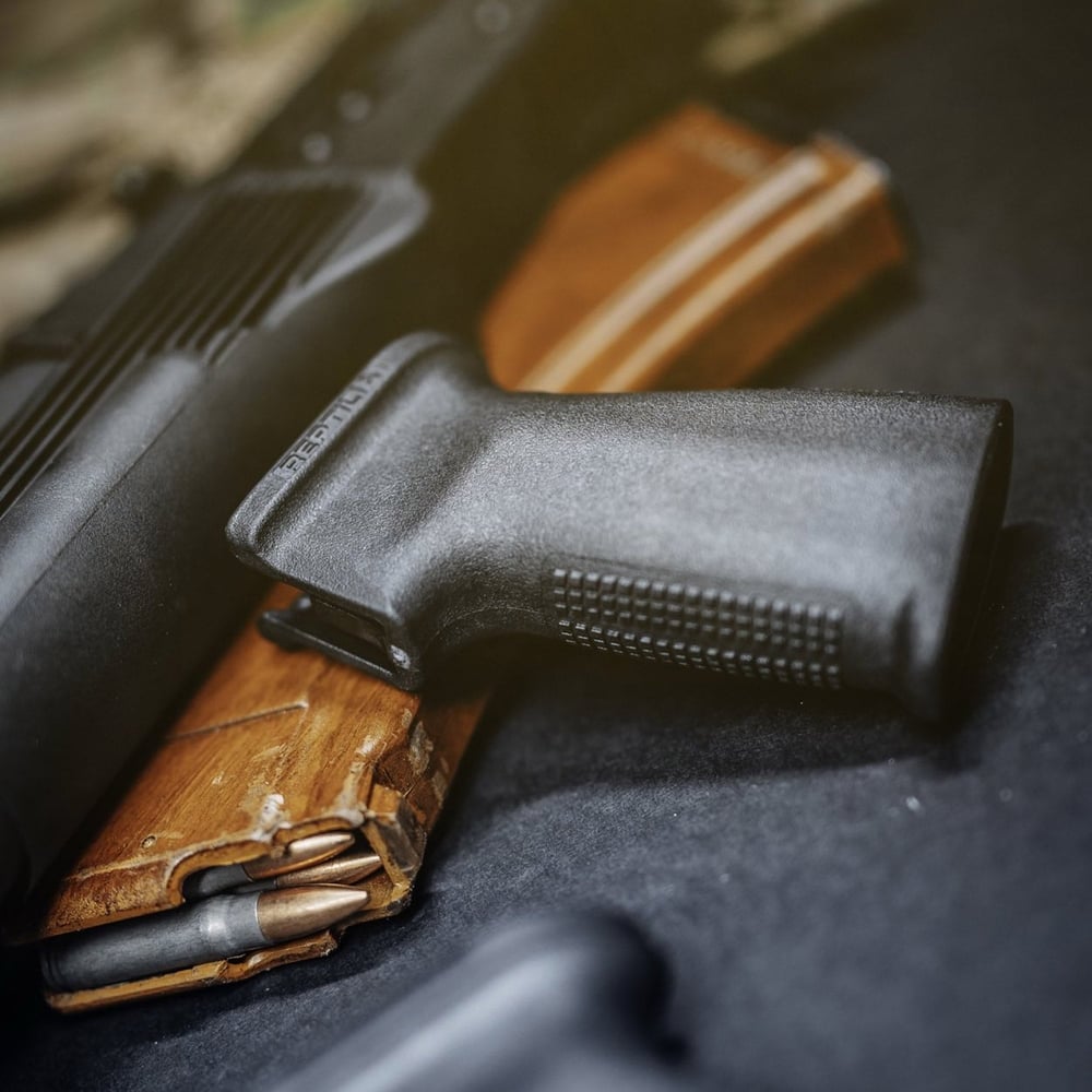 Reptilia – CQG AK Grip for AK-47 Rifles (USA-Made, Black or FDE)