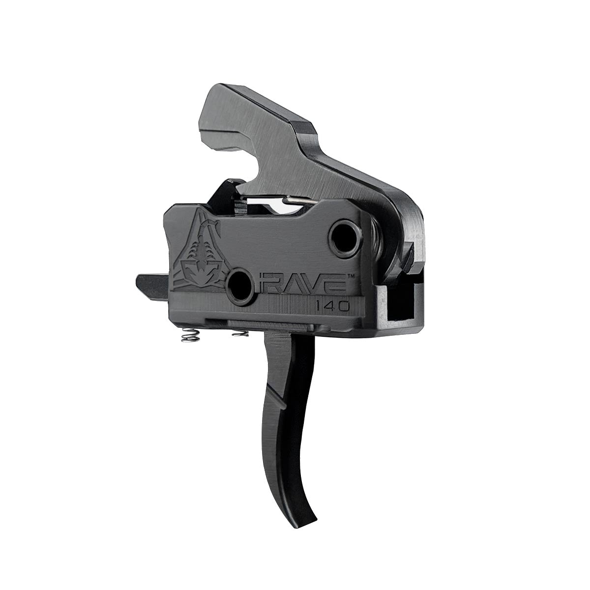 Rise Armament - Rave 140 Curved Trigger - Black