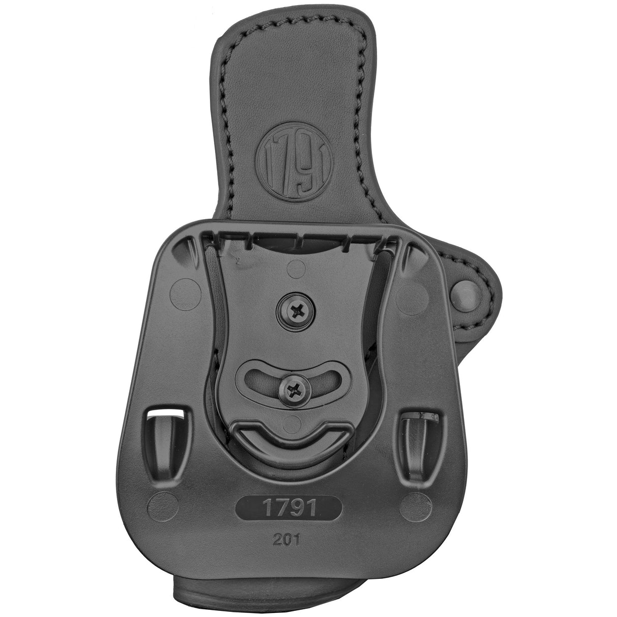 1791 Gunleather - Optic Ready Paddle Holster, Stealth Black, RH