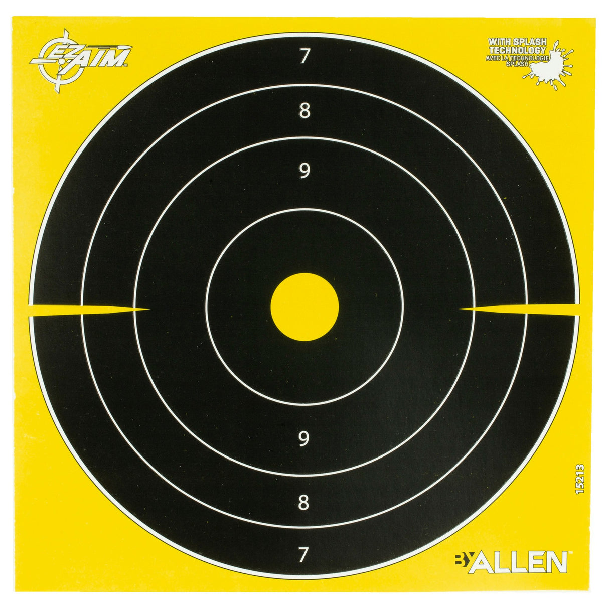 Allen Company - EZ AIM 8"x8" Bullseye Targets, 25 Pack