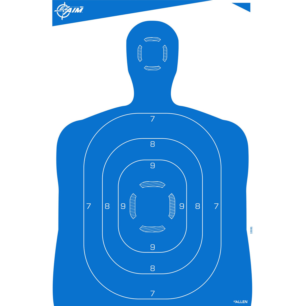 Allen Company - EZ AIM Paper Silhouette Targets 23x35, 4 Pack