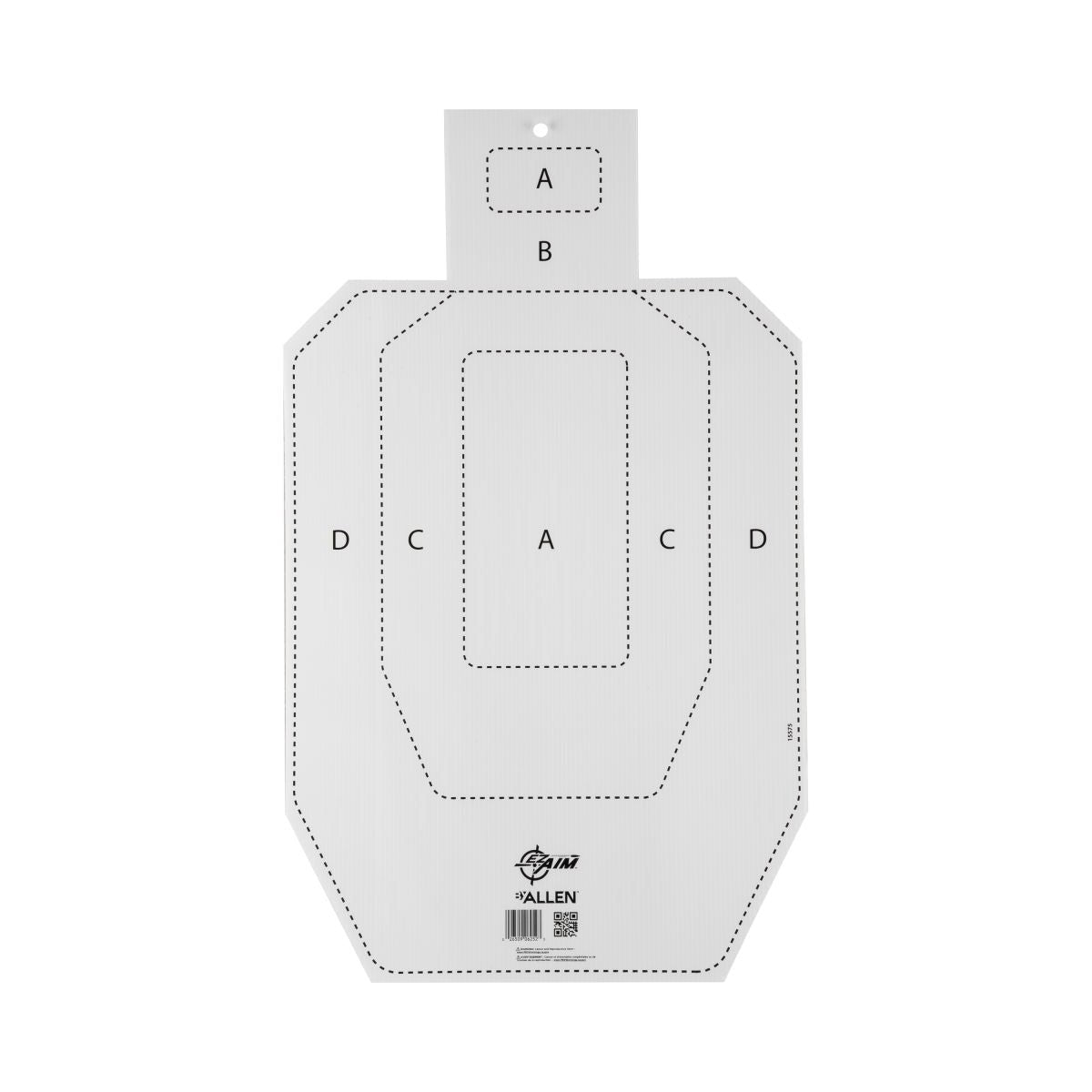 Allen Company - EZ AIM Coroplast IPSC Silhouette Target 18x30