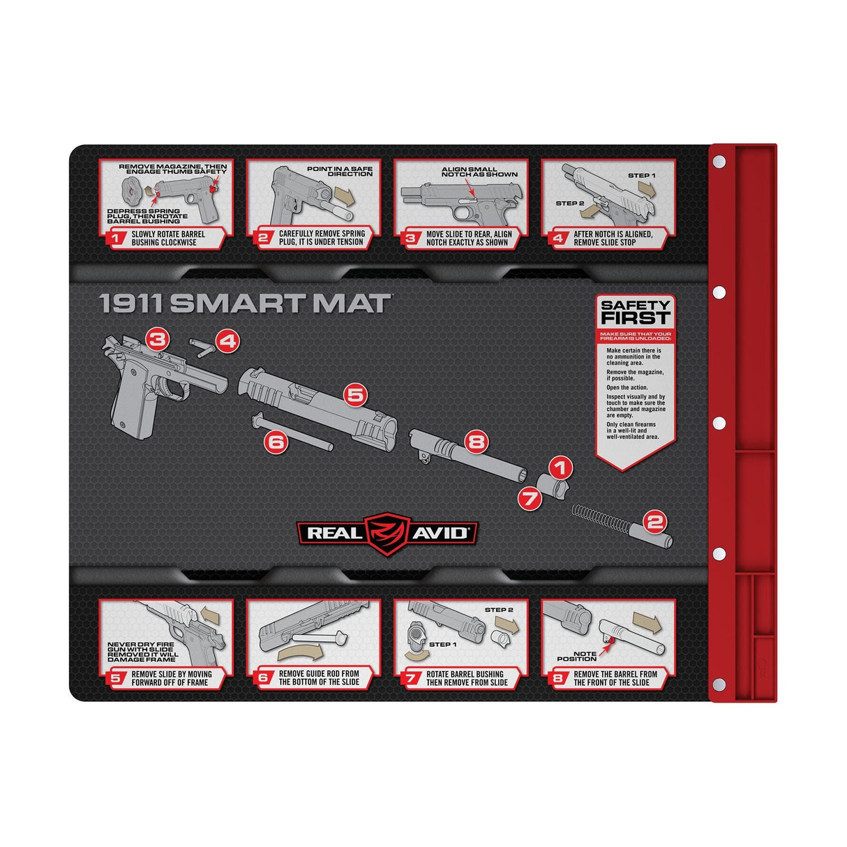 Real Avid - 1911 Smart Mat for Cleaning