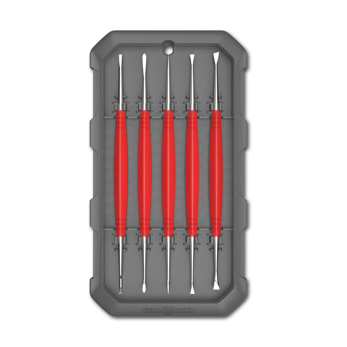 Real Avid - Accu-Grip Steel Picks Set with Rubber Grips