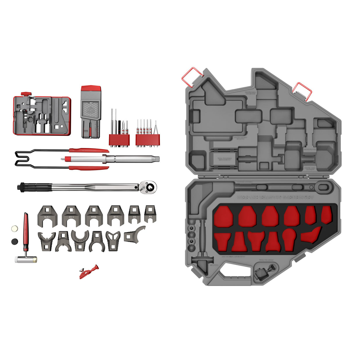 Real Avid - AR15 Pro Armorer's Master Kit with Gray Case