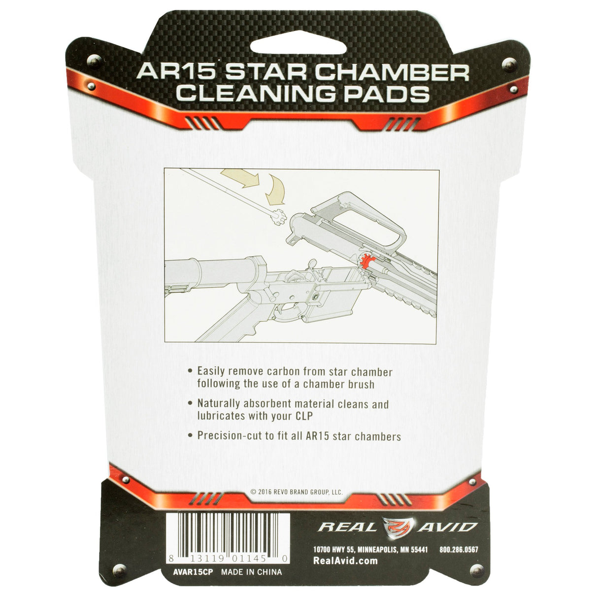 Real Avid - AR15 Star Chamber Cleaning Pads
