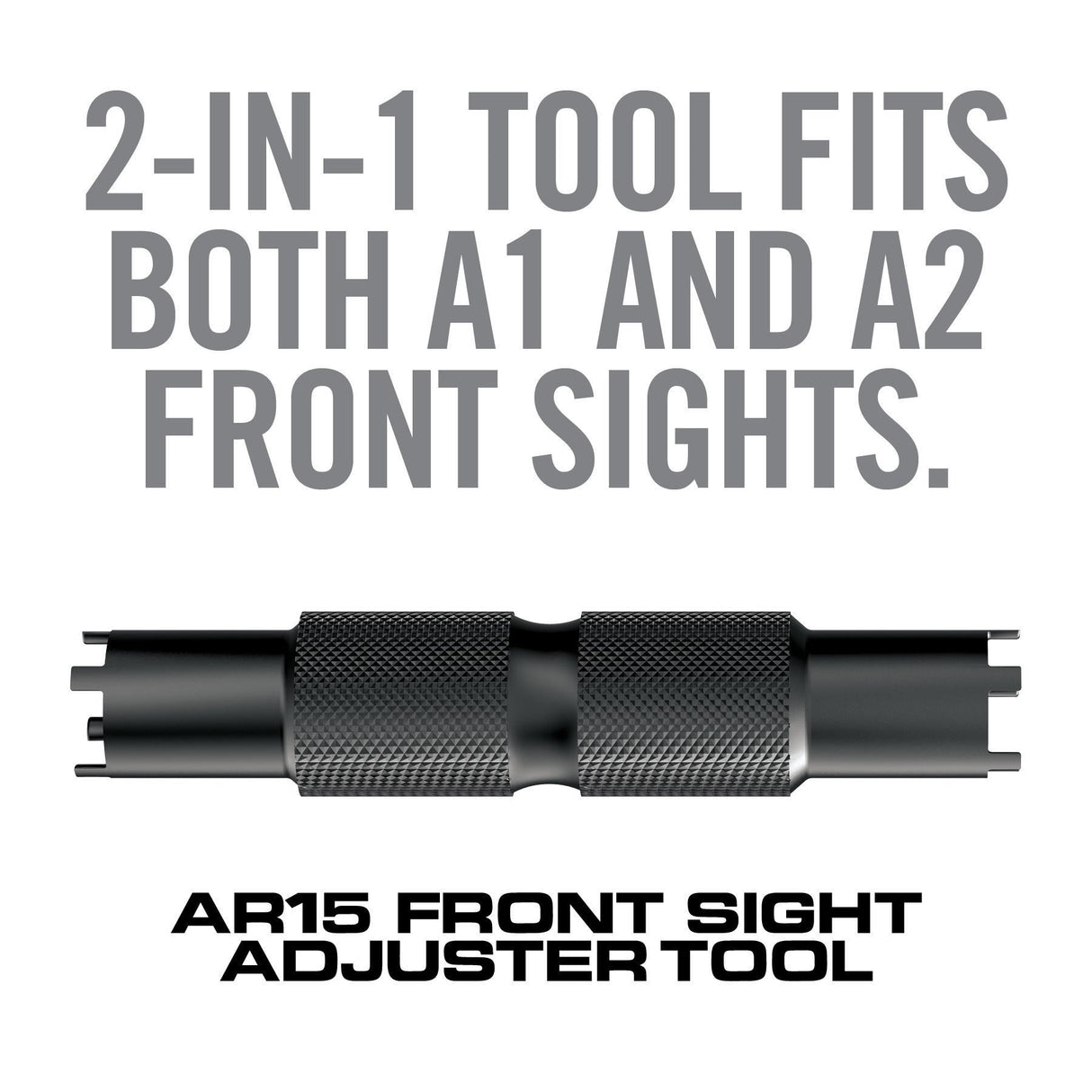 Real Avid - AR15 Front Sight Adjuster Tool - Black