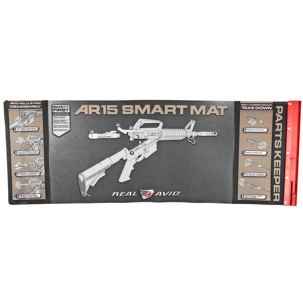 Real Avid - AR15 Smart Mat with Parts Keeper Tray