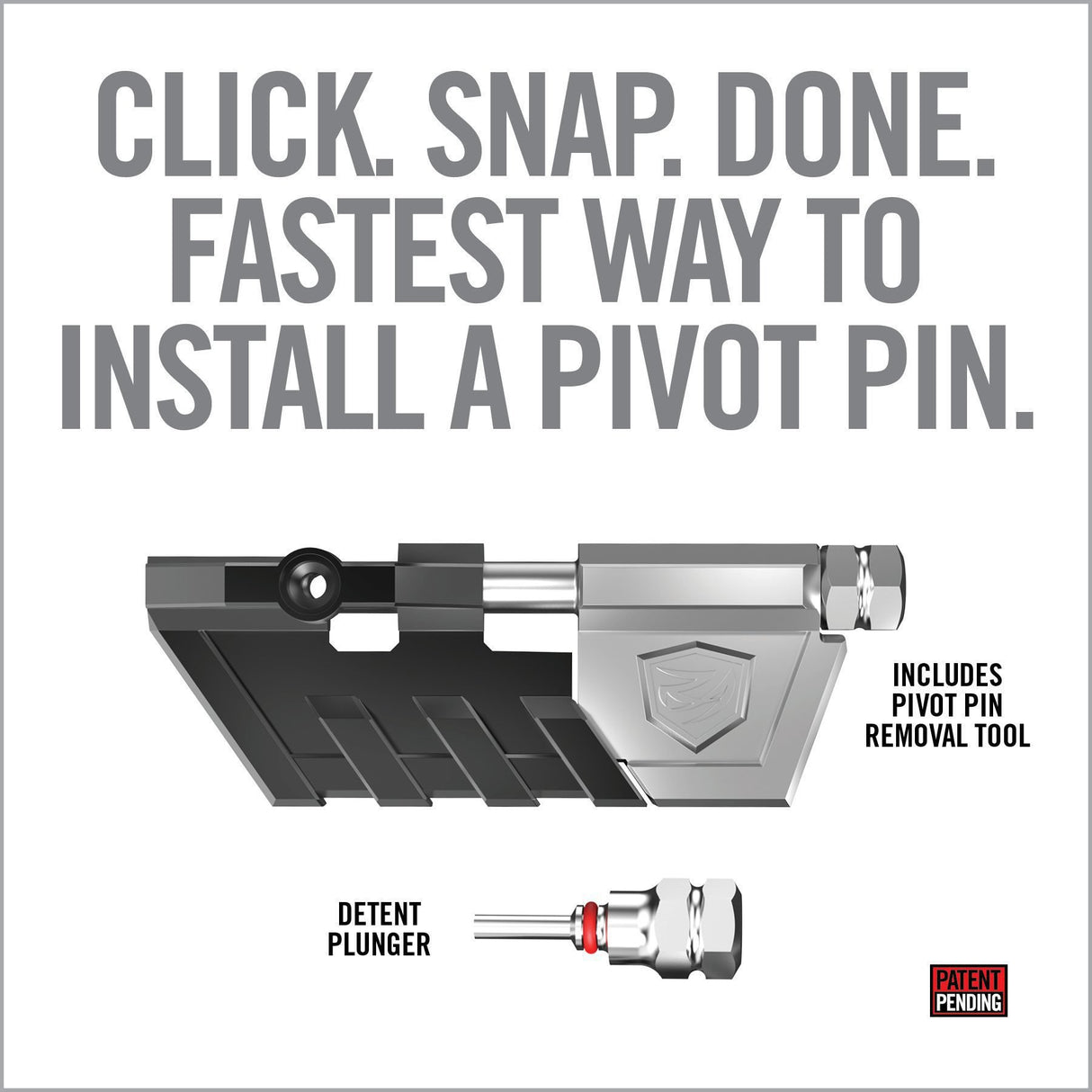 Real Avid - AR-15 Pivot Pin Tool Pro (Black)