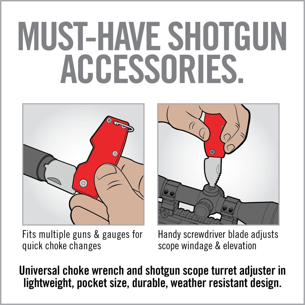 Real Avid - FINI Universal Choke Wrench for Shotguns