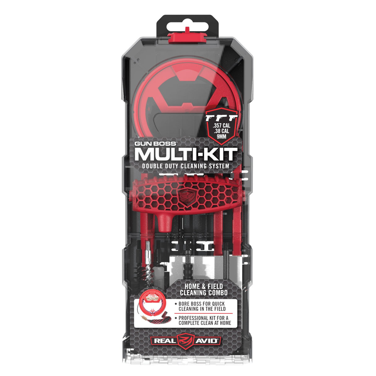 Real Avid - Gun Boss Multi-Kit for .357/.38/9mm Handguns