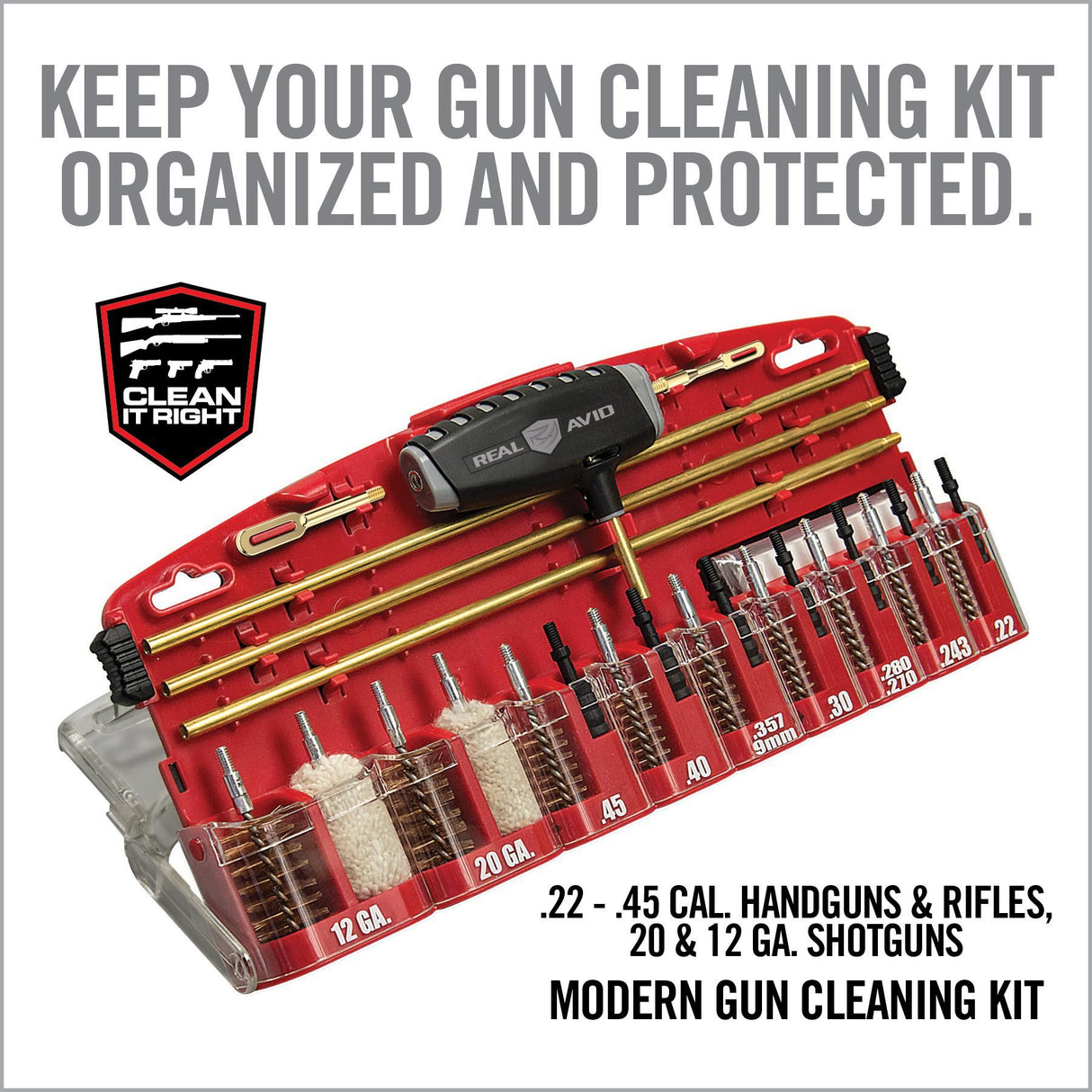 Real Avid - Gun Boss Pro Universal Cleaning Kit