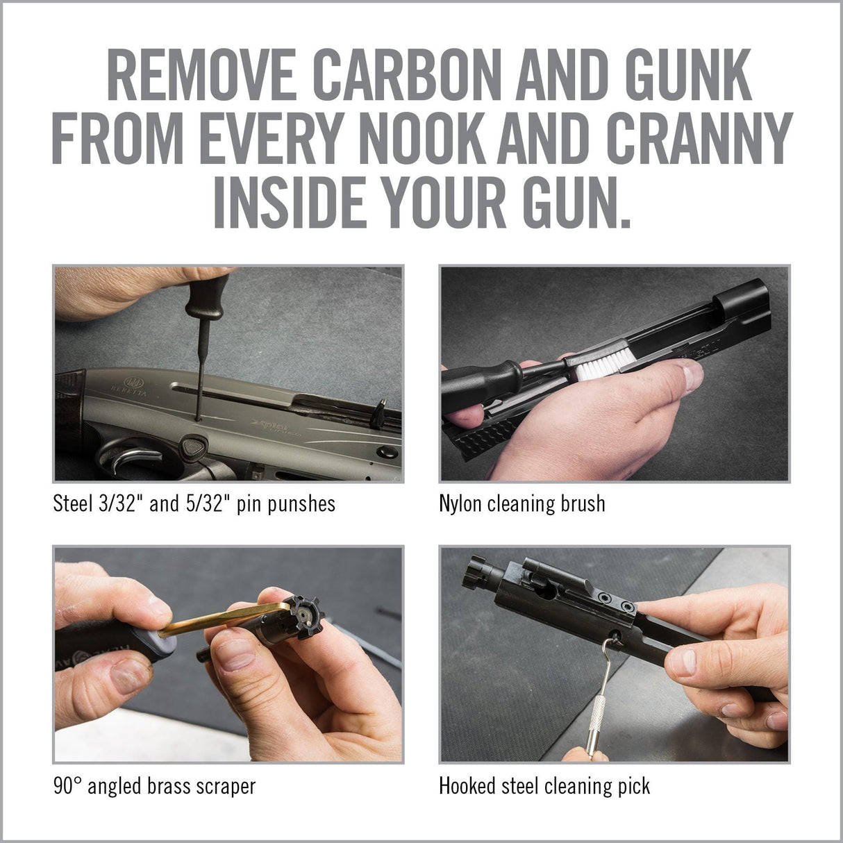 Real Avid - Gun Boss Pro Precision Cleaning Tools