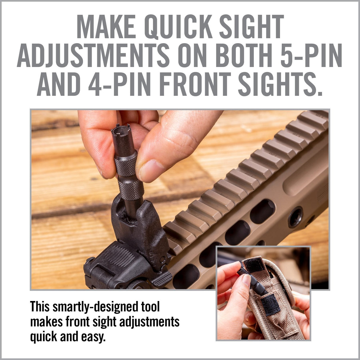 Real Avid - Gun Tool Pro AR15 Multi-Tool with Sheath