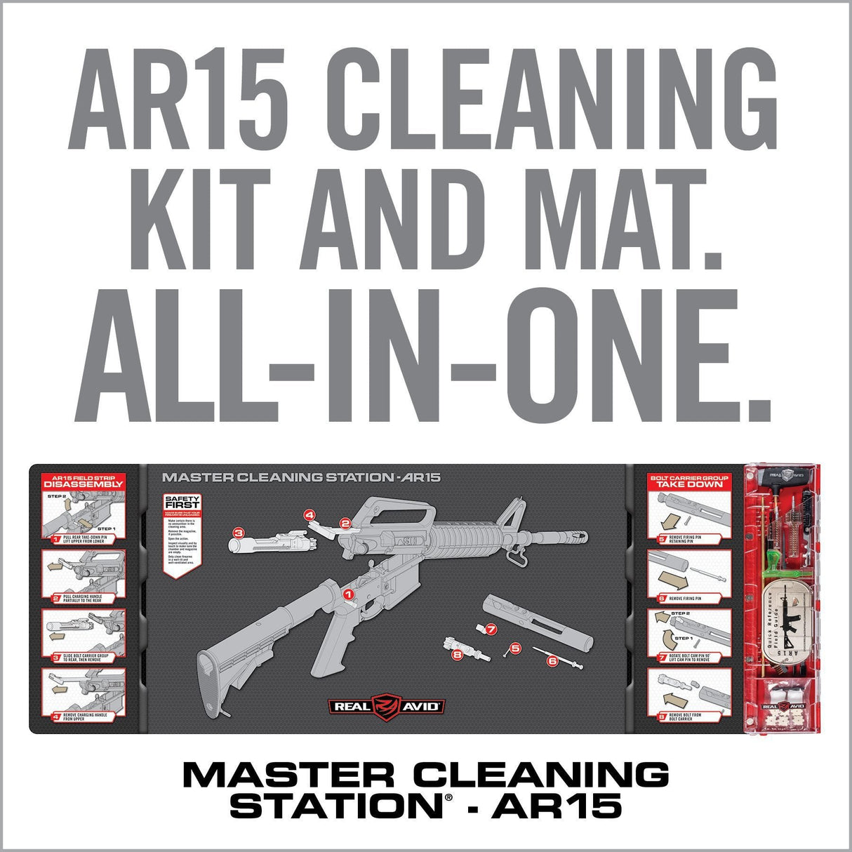 Real Avid - Master Cleaning Station for AR15
