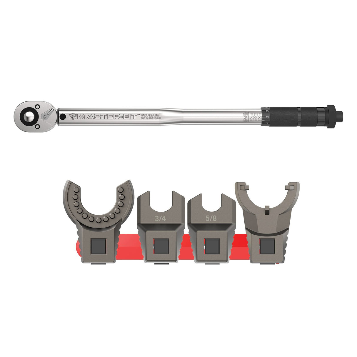 Real Avid - Master-Fit A2 Wrench Set, 5-Piece Stainless Steel