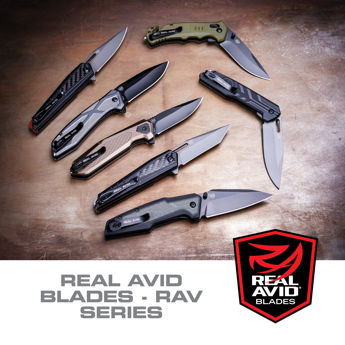 Real Avid - RAV-5 Assisted Folding Knife with Black Finish