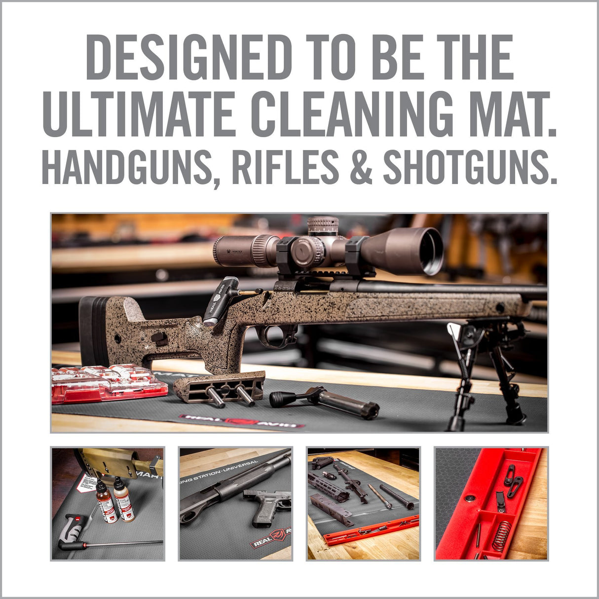 Real Avid - Long Gun Smart Mat with Parts Keeper Tray
