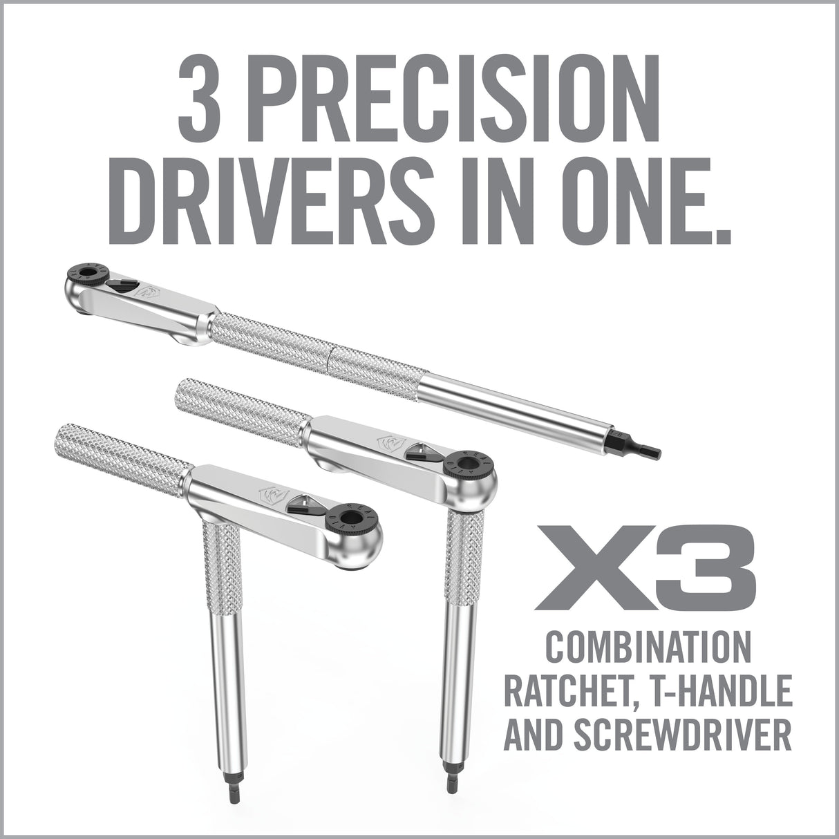 Real Avid - X3 52-Piece Socket & Gunsmithing Bit Set
