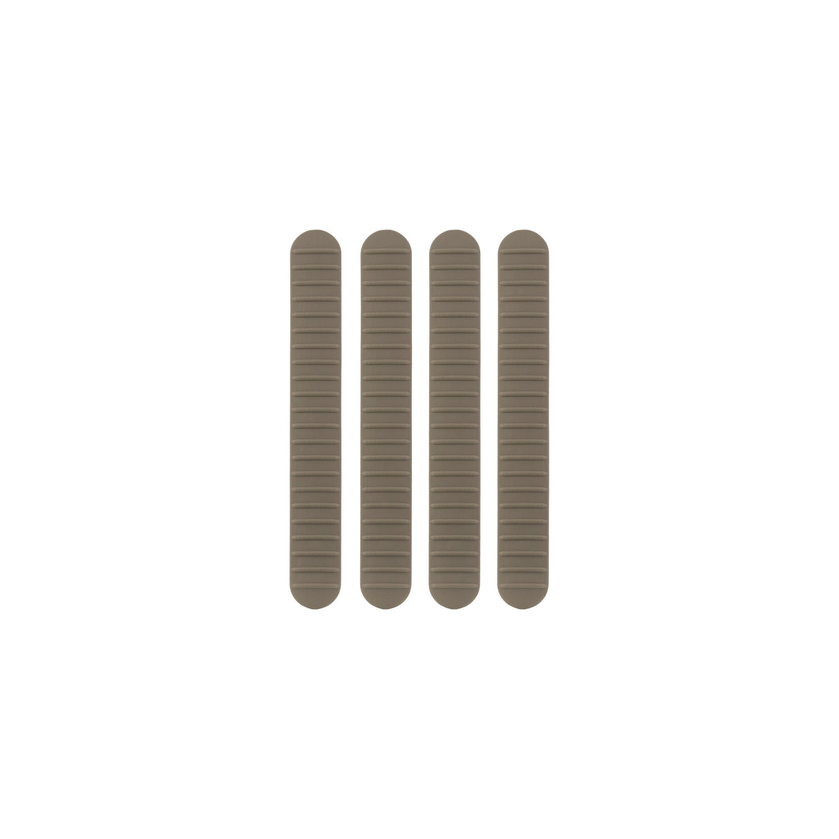 B5 Systems - M-LOK Rail Covers 4-Pack - FDE