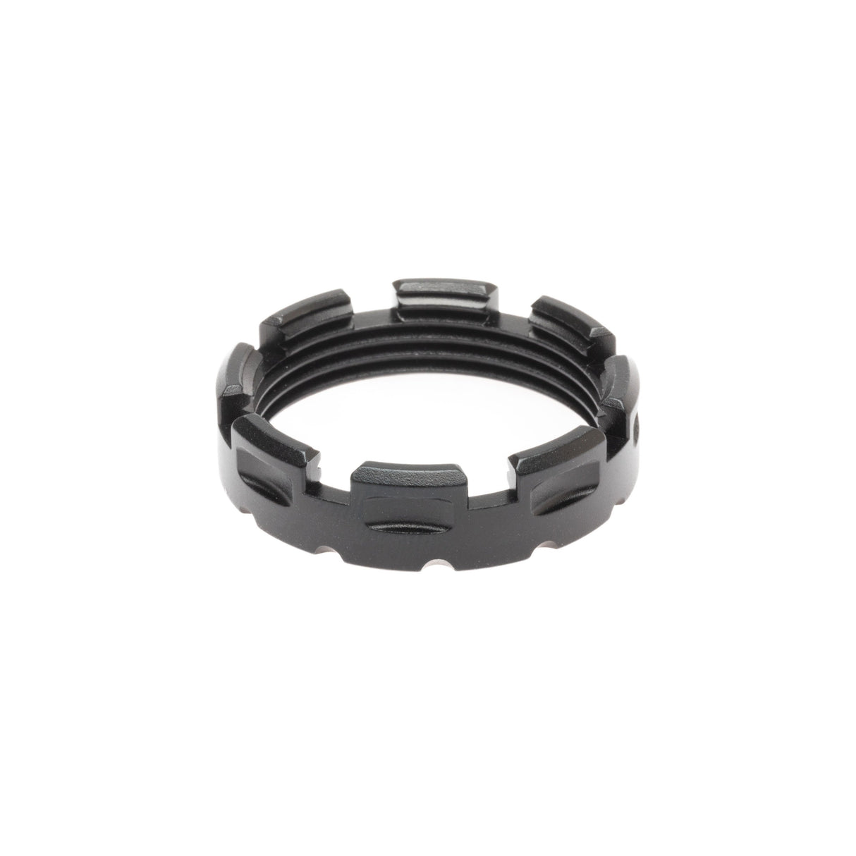 Fortis Manufacturing - Standard Castle Nut - Black Anodized