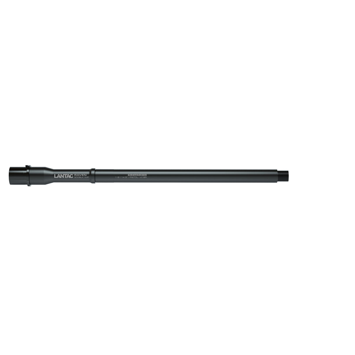 LanTac - Raven 14.5" 300 Blackout Barrel for AR-15 - Black