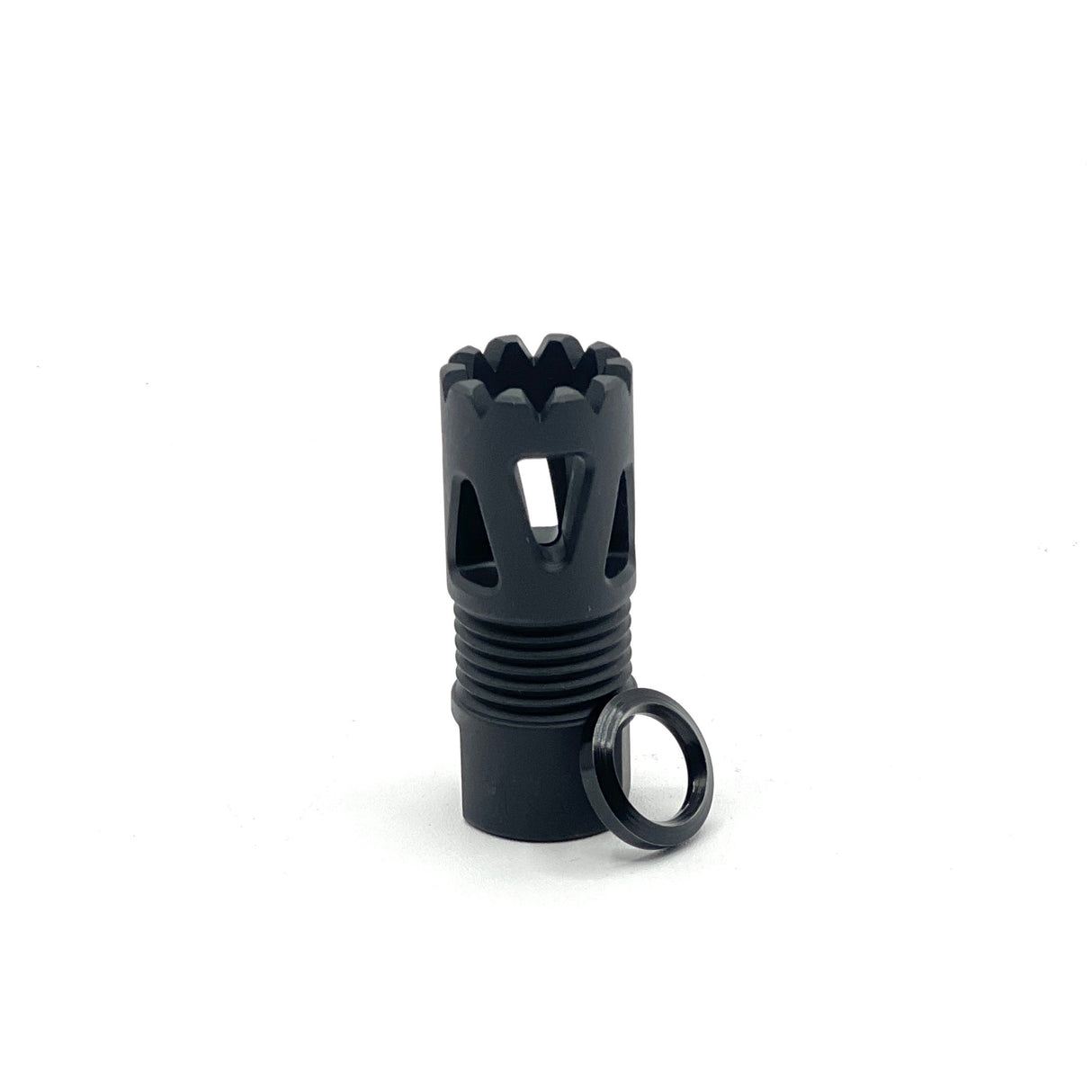 LBE Unlimited - Tri-Port Flash Hider 1/2x28 Black