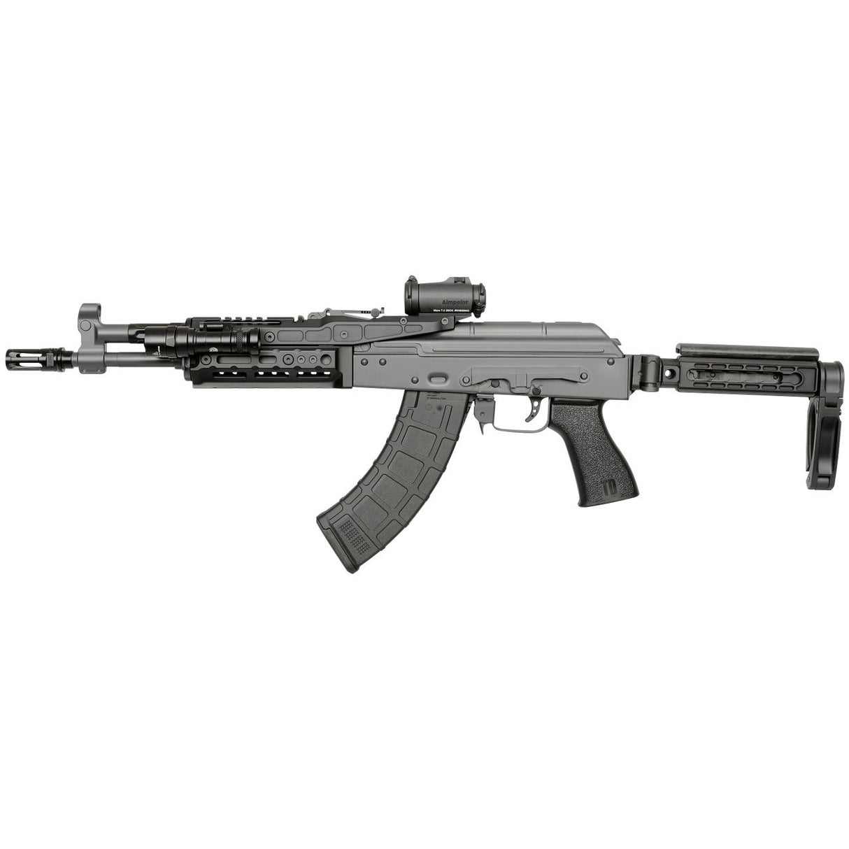 Midwest Industries - Alpha AK47 Handguard 6" M-LOK - Black